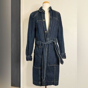 💥SALE💥 Free People Denim Trench Coat